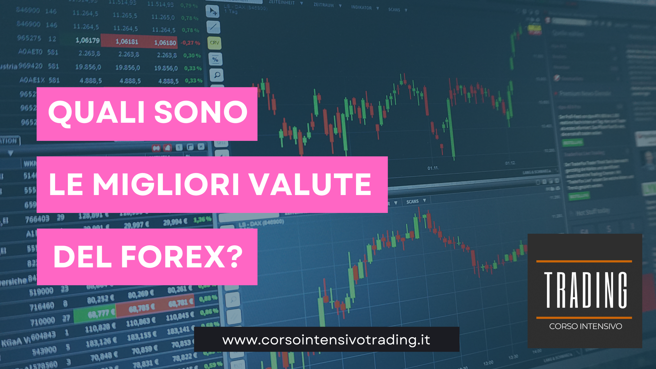 Quali Sono Le Migliori Valute Forex?