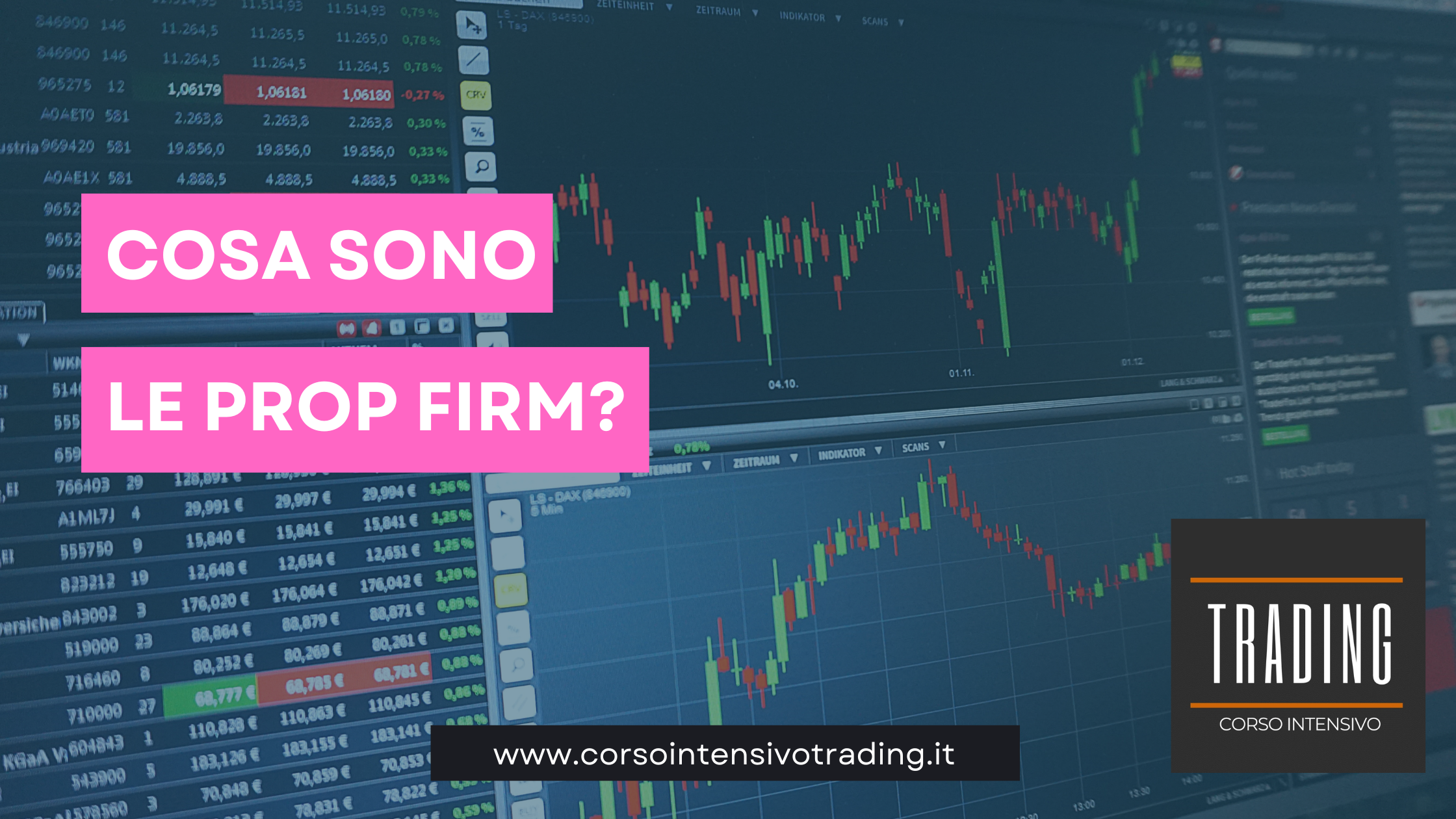 Prop Firm Cos’è: Guida alle Proprietary Trading Firms