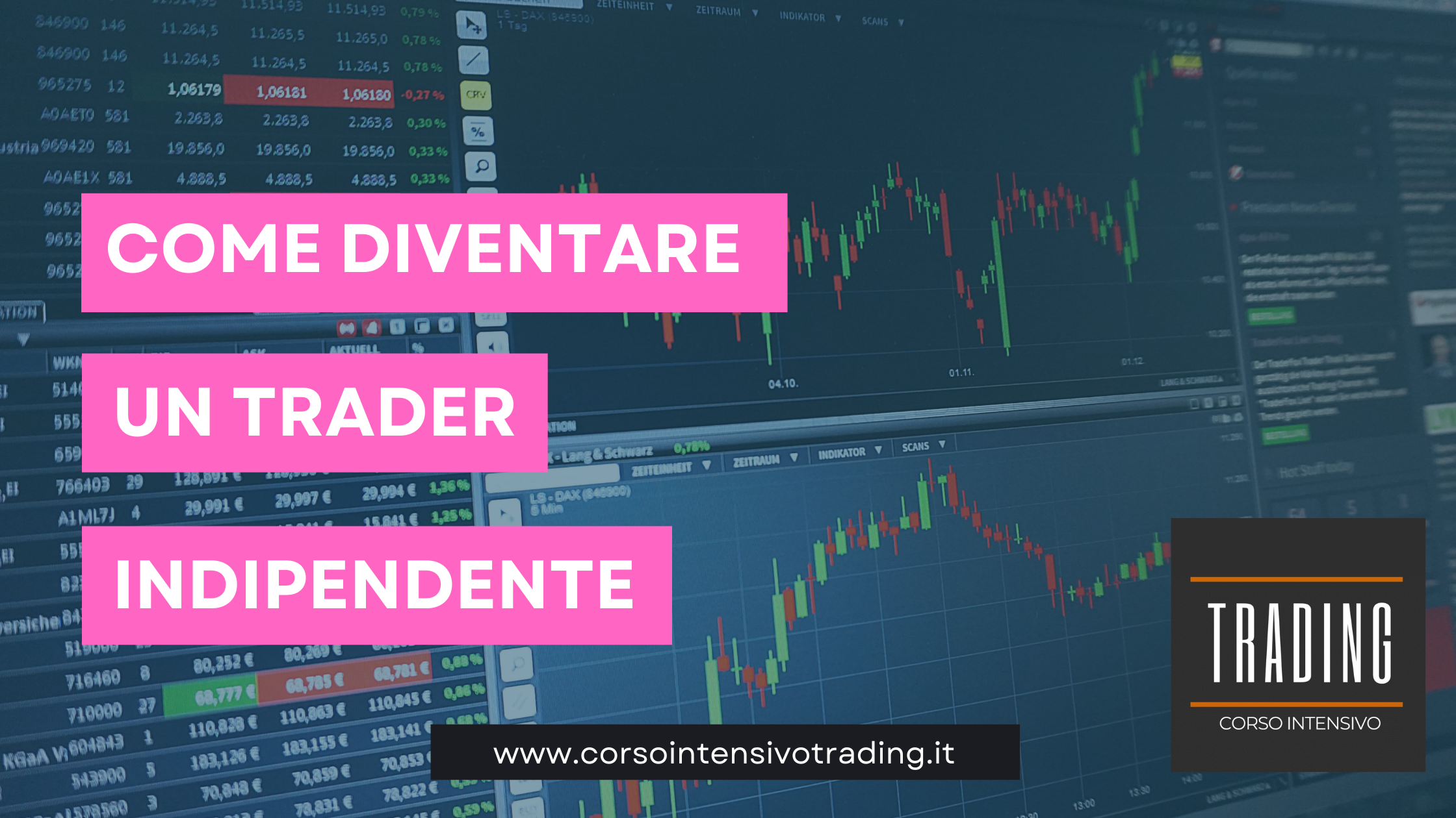 Come Diventare un Trader Indipendente