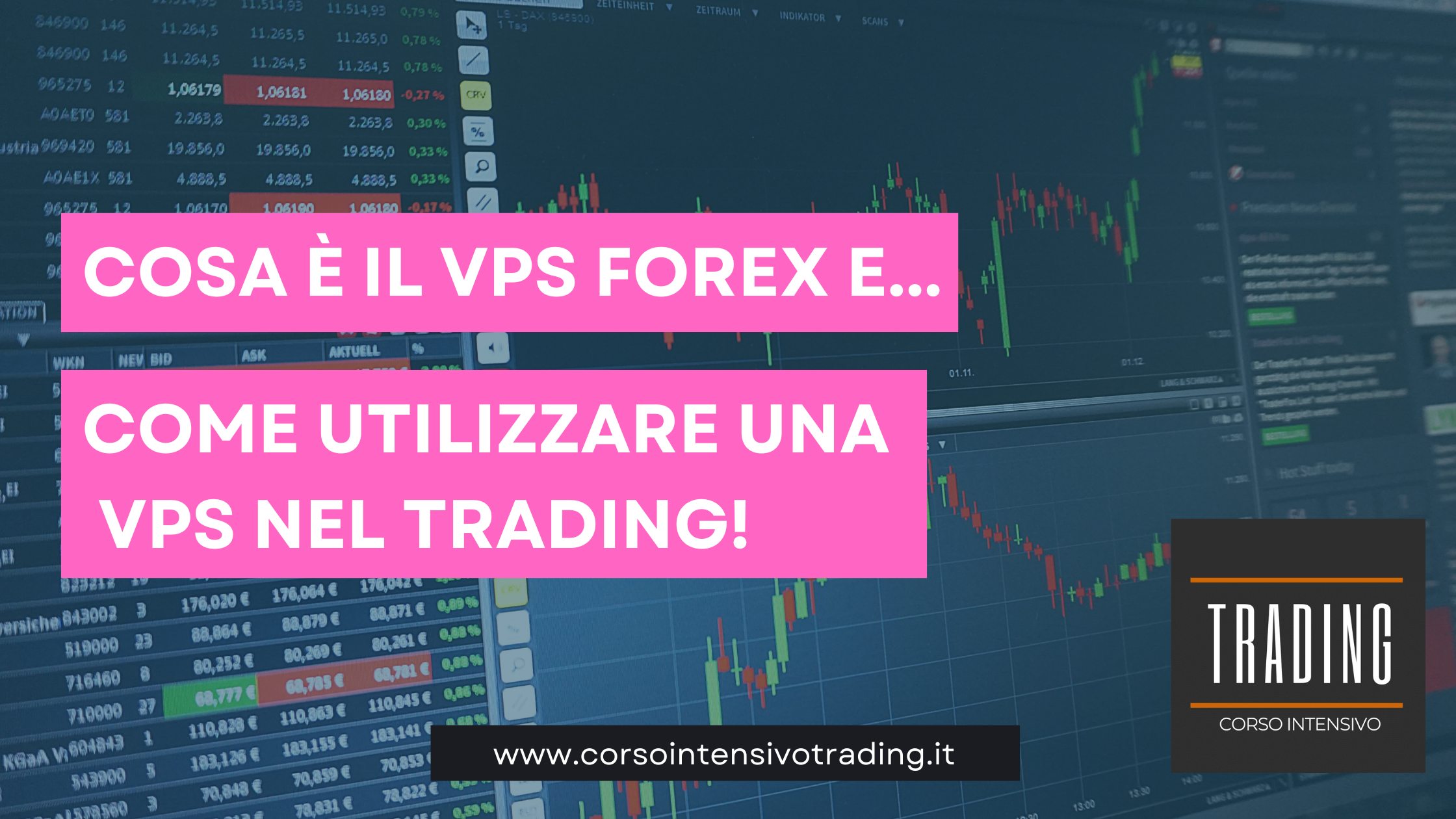 Che cos’è il VPS Forex e come utilizzare una VPS per il trading Forex